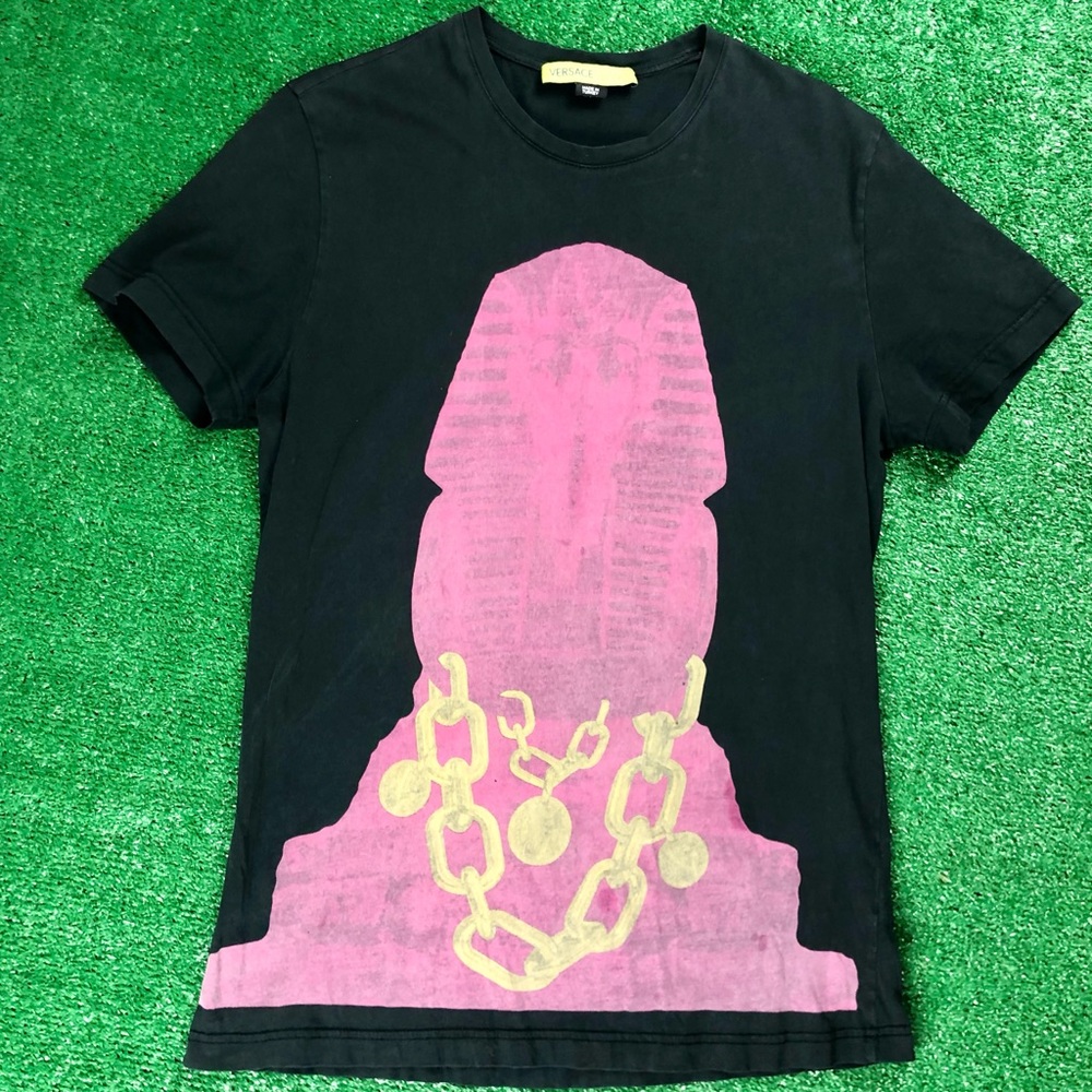 Versace Jeans T Shirt Sphinx Graphic Authentic L